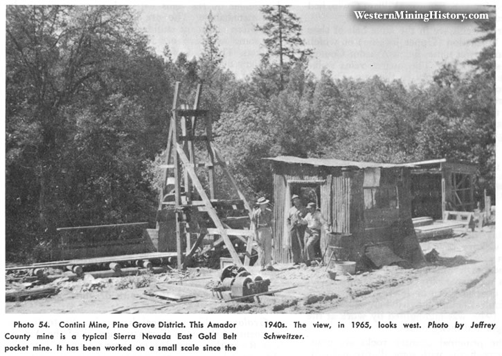 Contini Mine, Pine Grove District