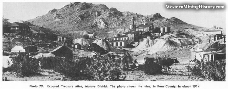 Exposed Treasure Mine, Mojave District