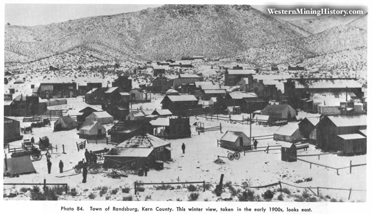 Town of Randsburg, Kern County