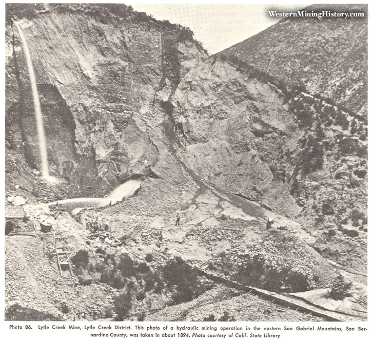 Lytle Creek Mine, Lytle Creek District