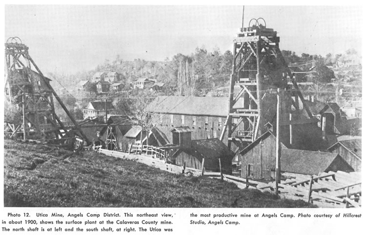 Utica Mine, Angels Camp District