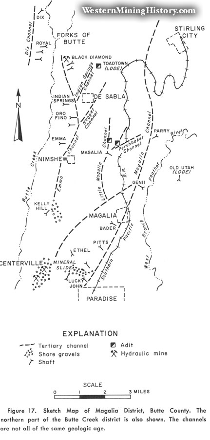 Magalia Gold District, California