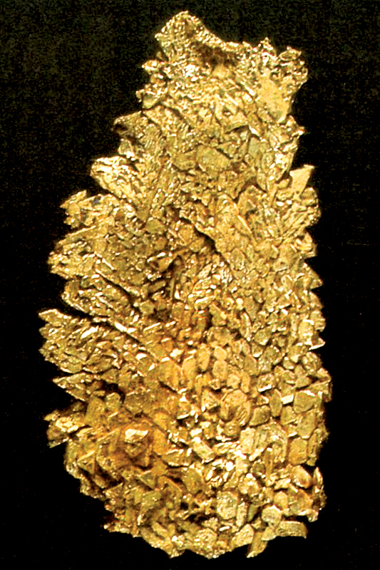 Gold specimen from the Lillian Mine at Leadville