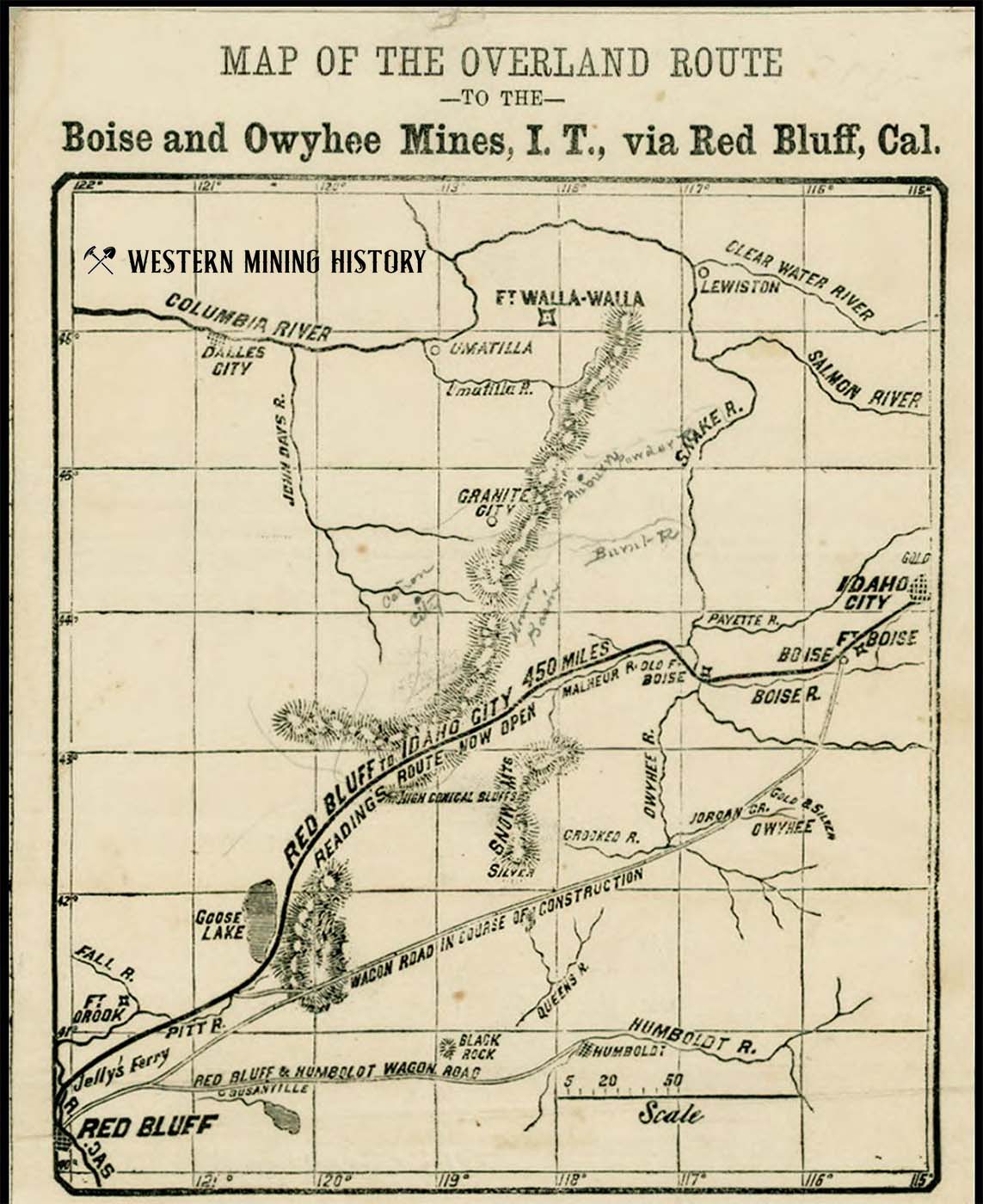 Wagon Road to Humboldt City