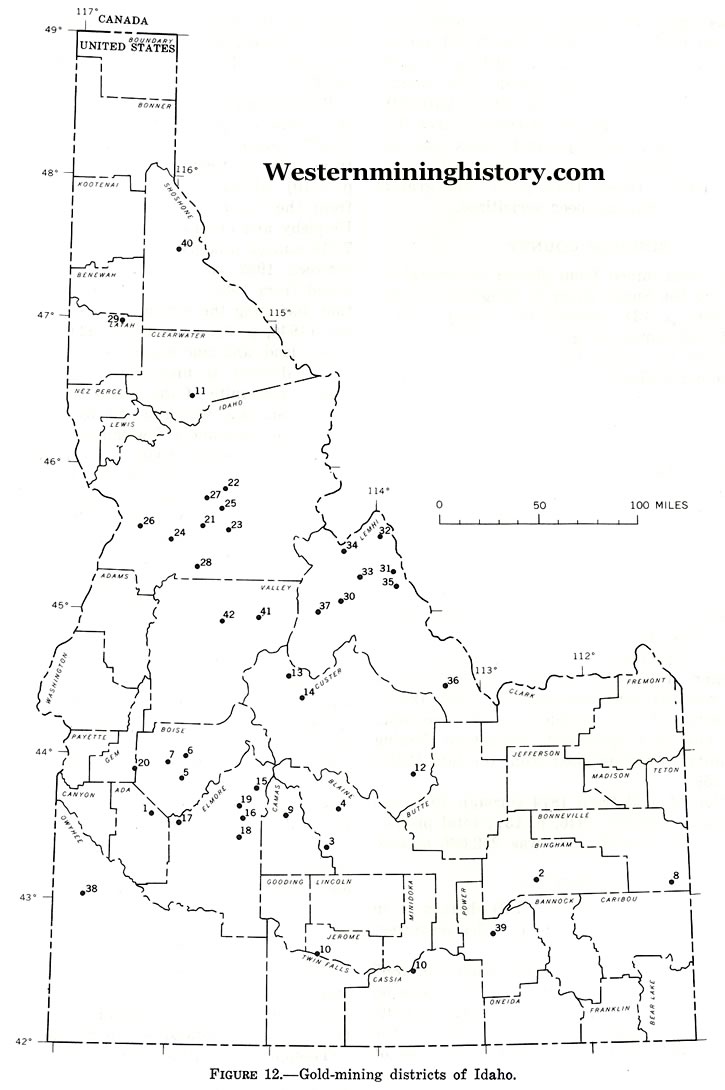 Idaho Gold Production