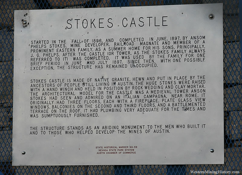 Stoke Castle - Austin Nevada