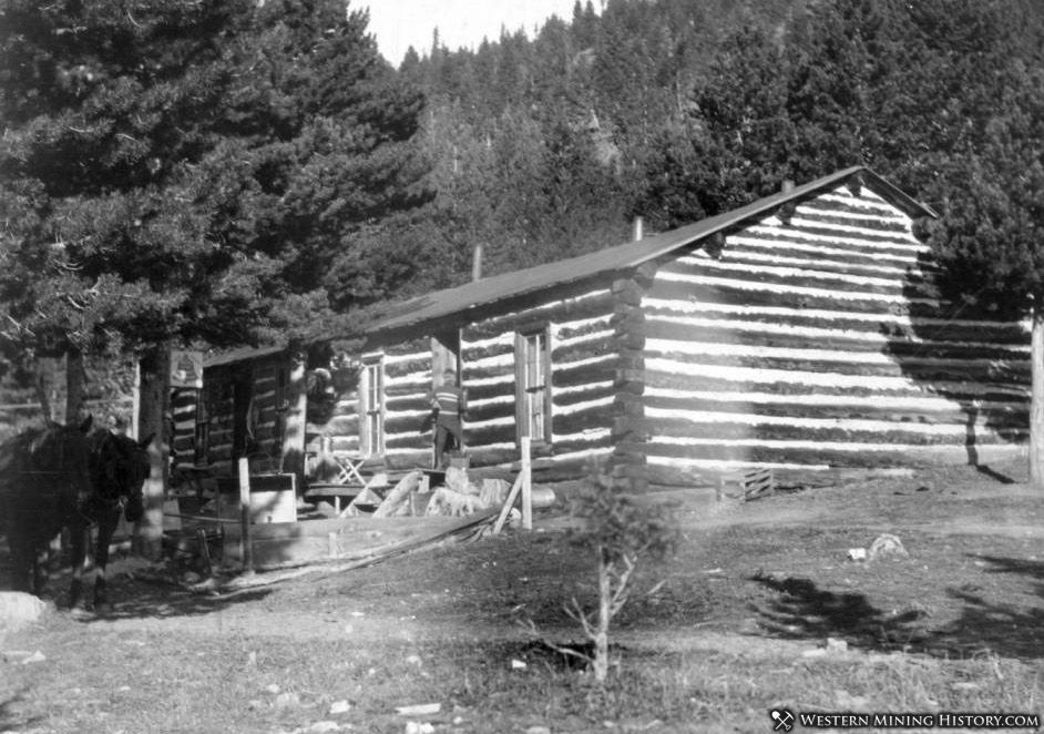 Mrs. Harper\'s cabin - Alice, Colorado 1904