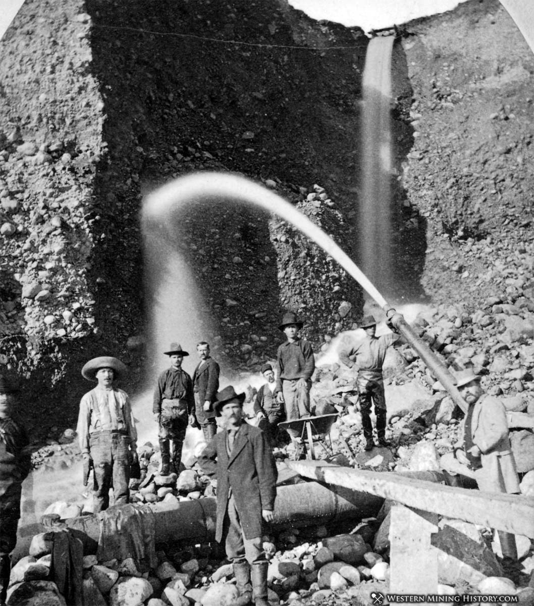 Hydraulic mine near Alma, Colorado