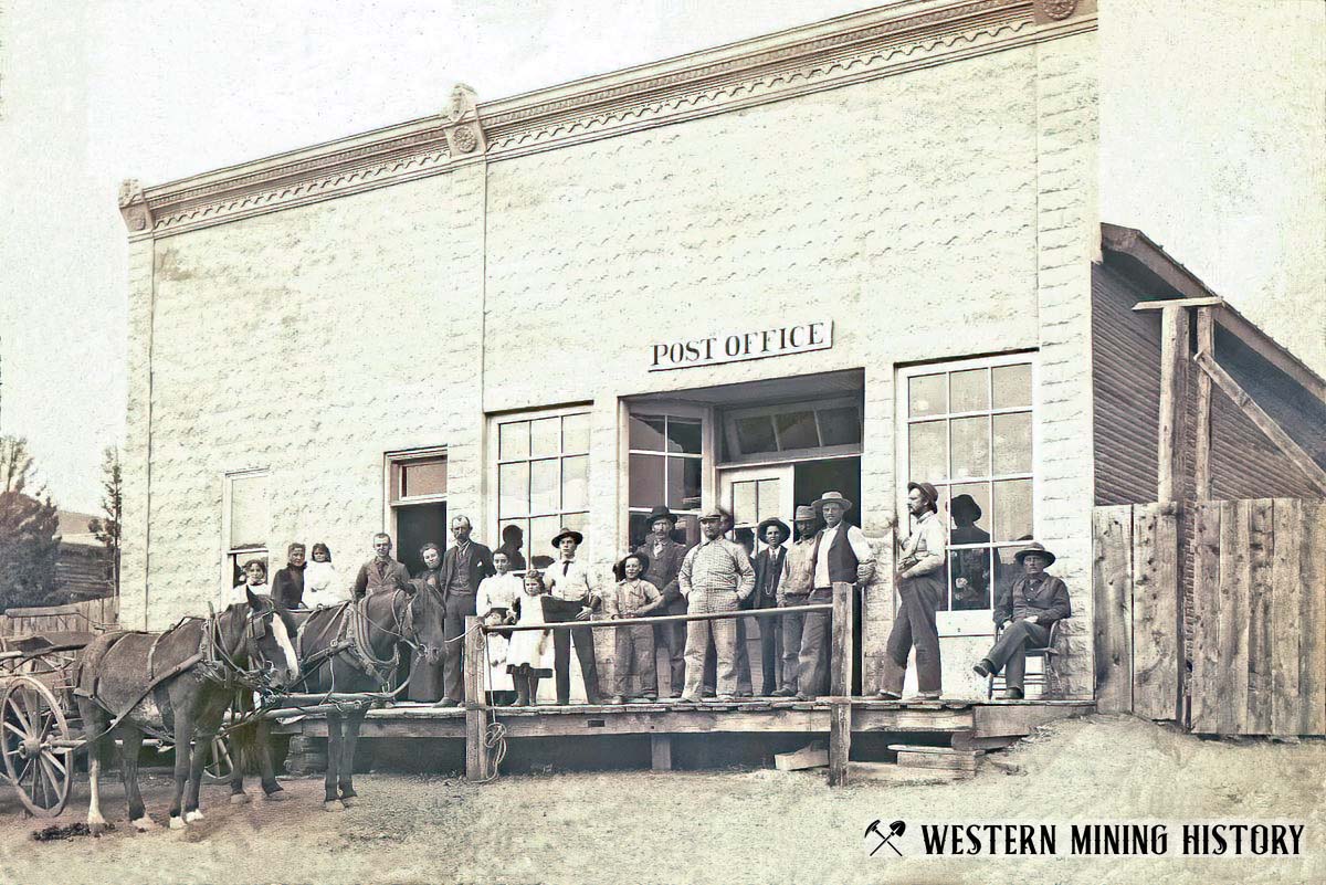 Geissler store 1895 - Atlantic City, Wyoming