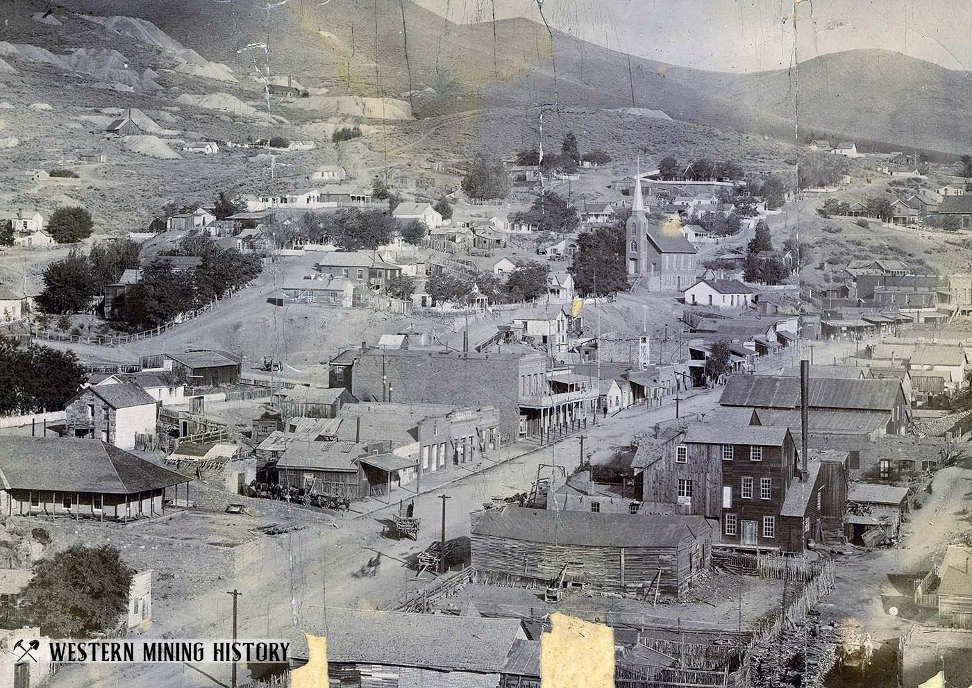 Vista de Austin Nevada ca. 1880