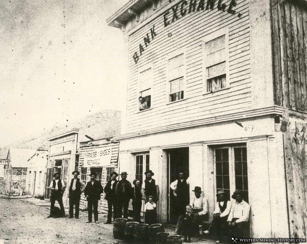 Bank Exchange Saloon at Bannack, Montana