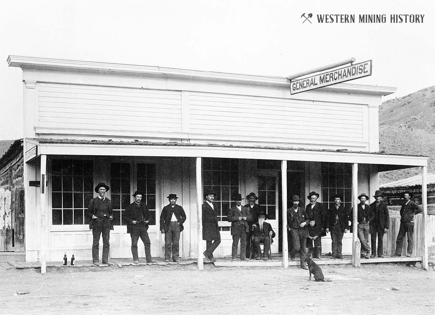 Graves Store - Bannack, Montana ca. 1890