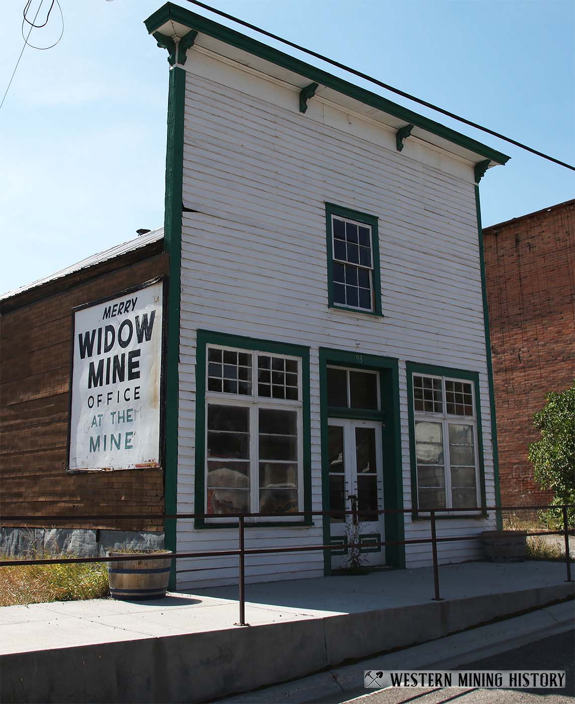 Historical building at Basin Montana