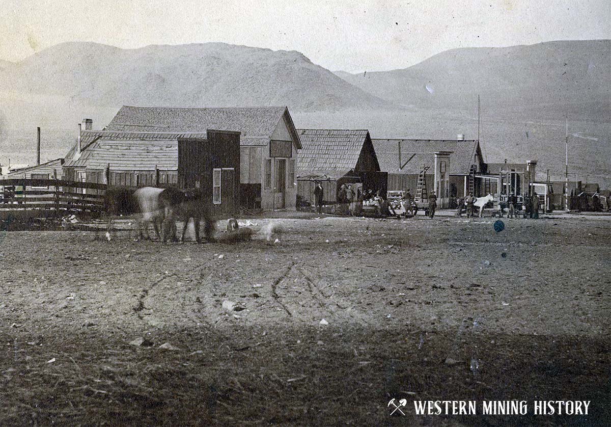 Early view of Belleville, Nevada