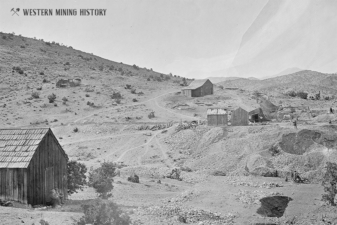 Transylvania No. 2 Mine - Belmont, Nevada 1871