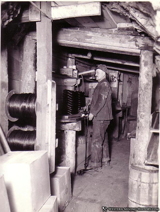  US Mine powderman - Bingham Utah ca. 1930