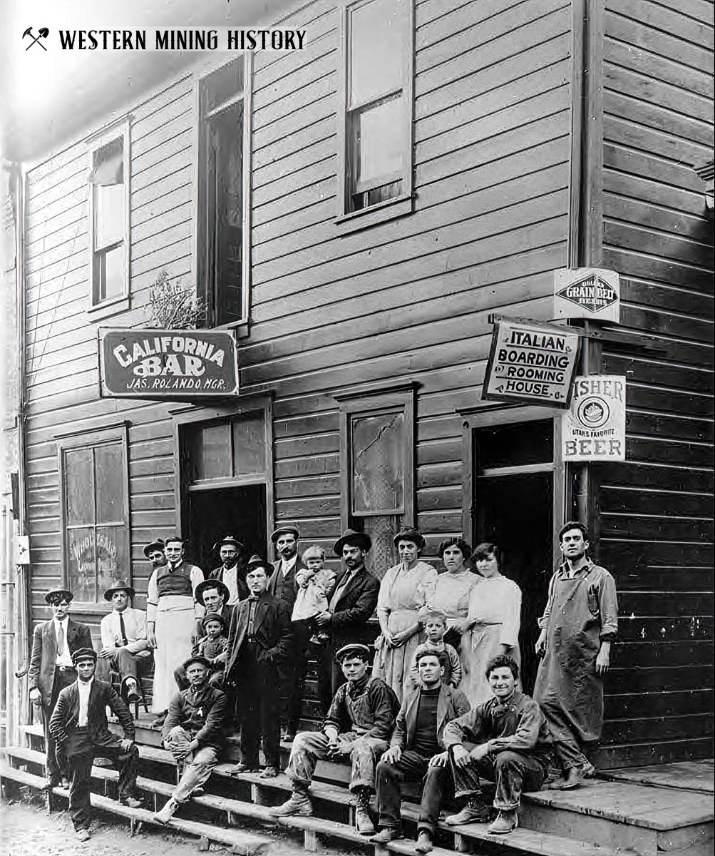 Italian boarding house and bar - Bingham Utah