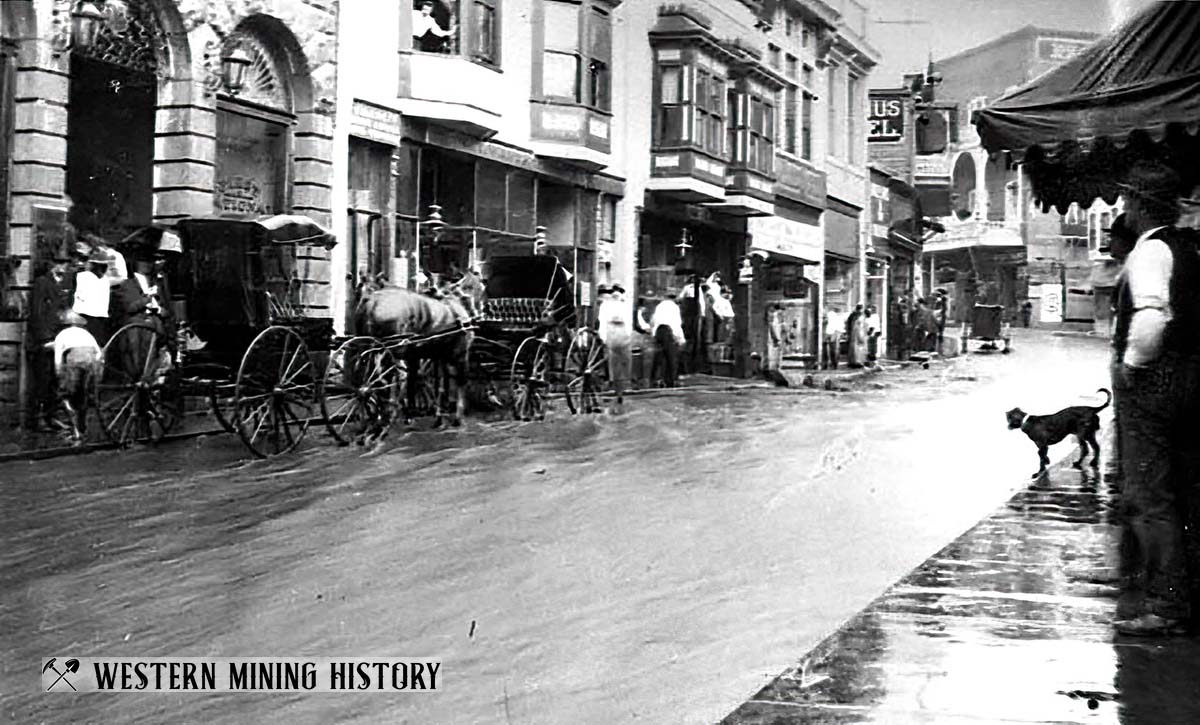 Bisbee flood August 1908
