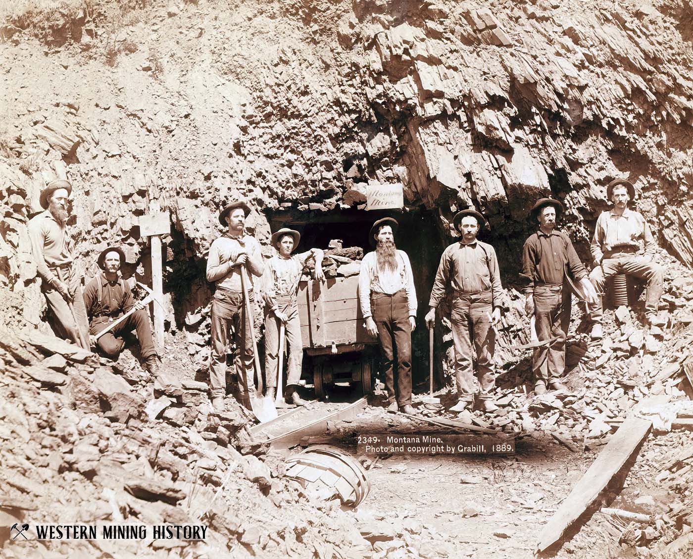 Montana Mine - Black Hills, South Dakota 1889