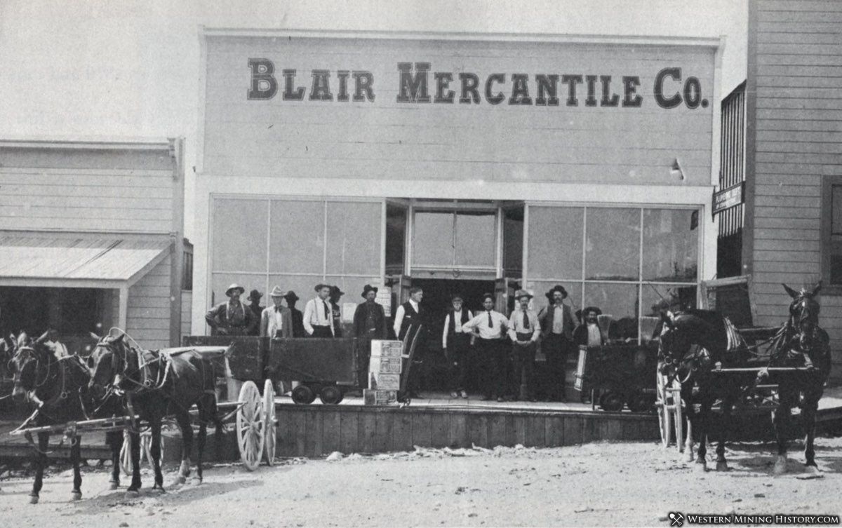 Blair Mercantile - Blair, Nevada ca. 1907