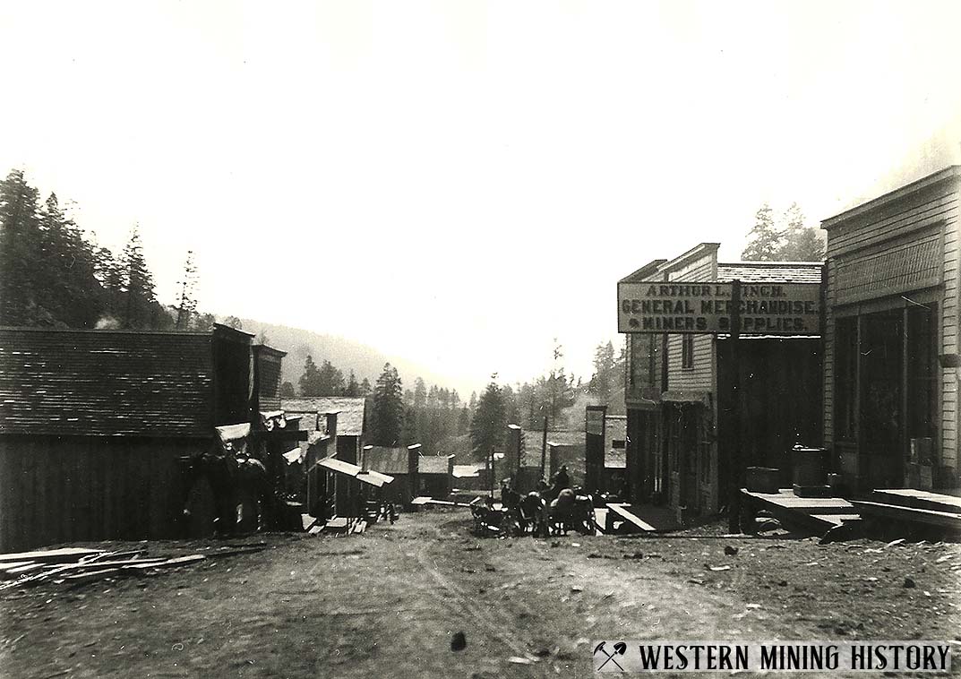 Main Street at Bland, New Mexico