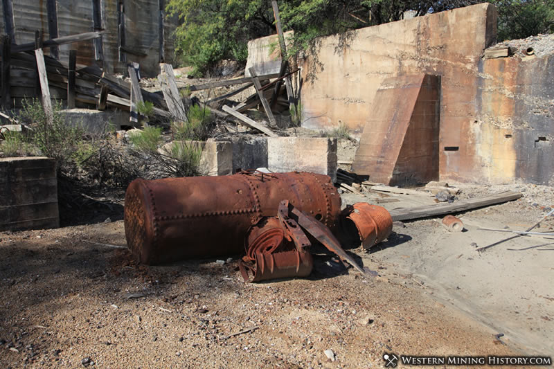 Boiler at Mill Site - Ruby Arizona