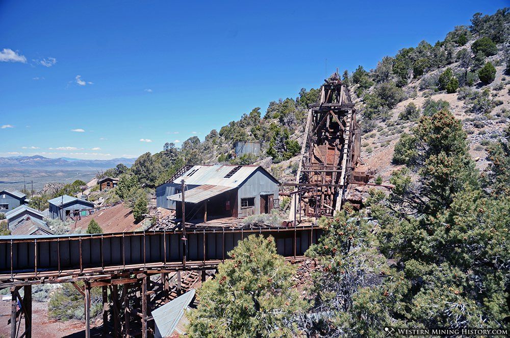 Mine buildings at Bristol Nevada