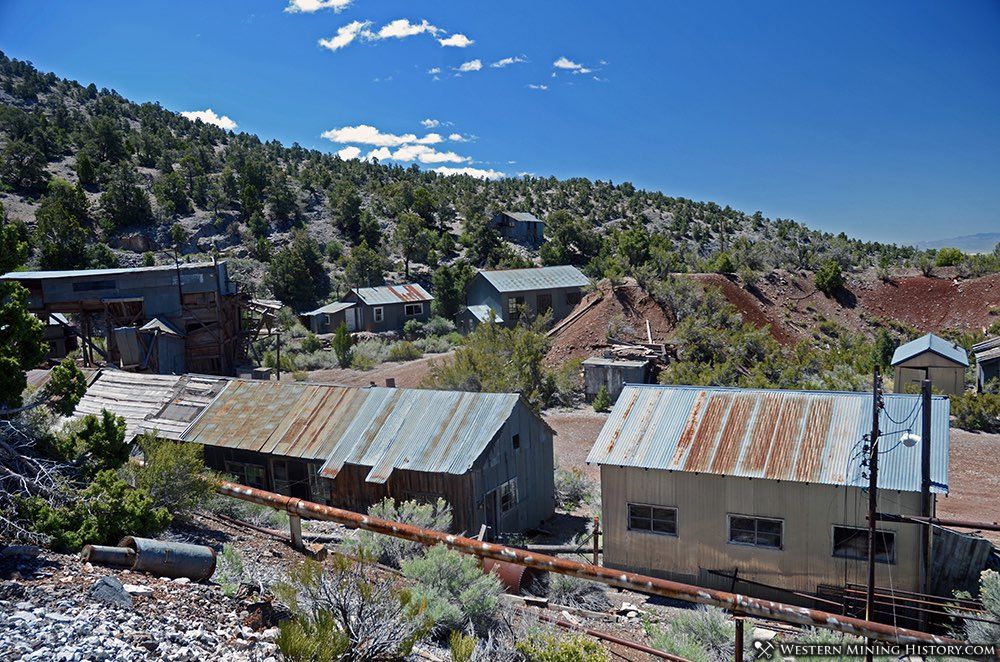 Mine buildings at Bristol Nevada