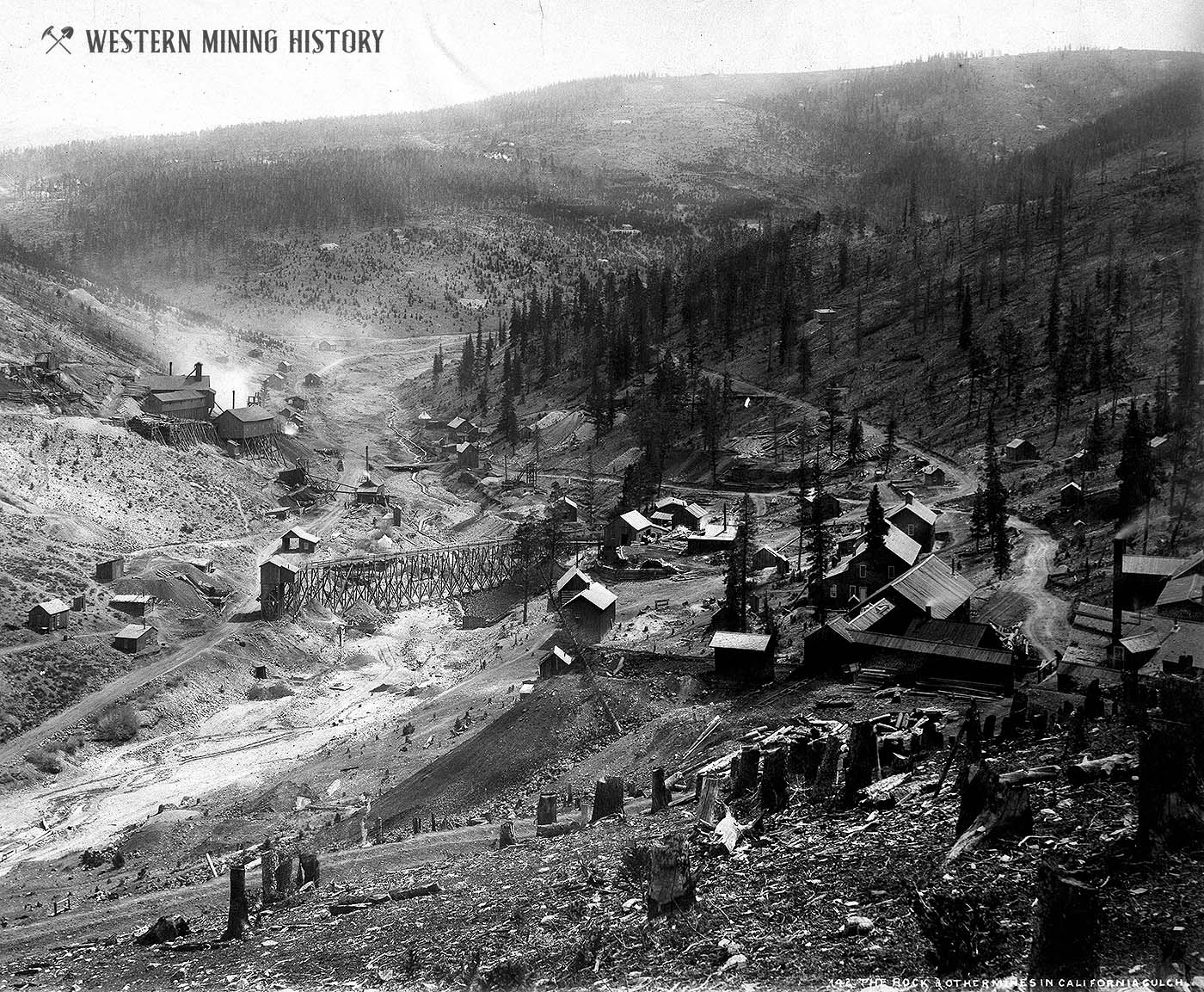 Mines of California Gulch (Leadville) ca. 1880