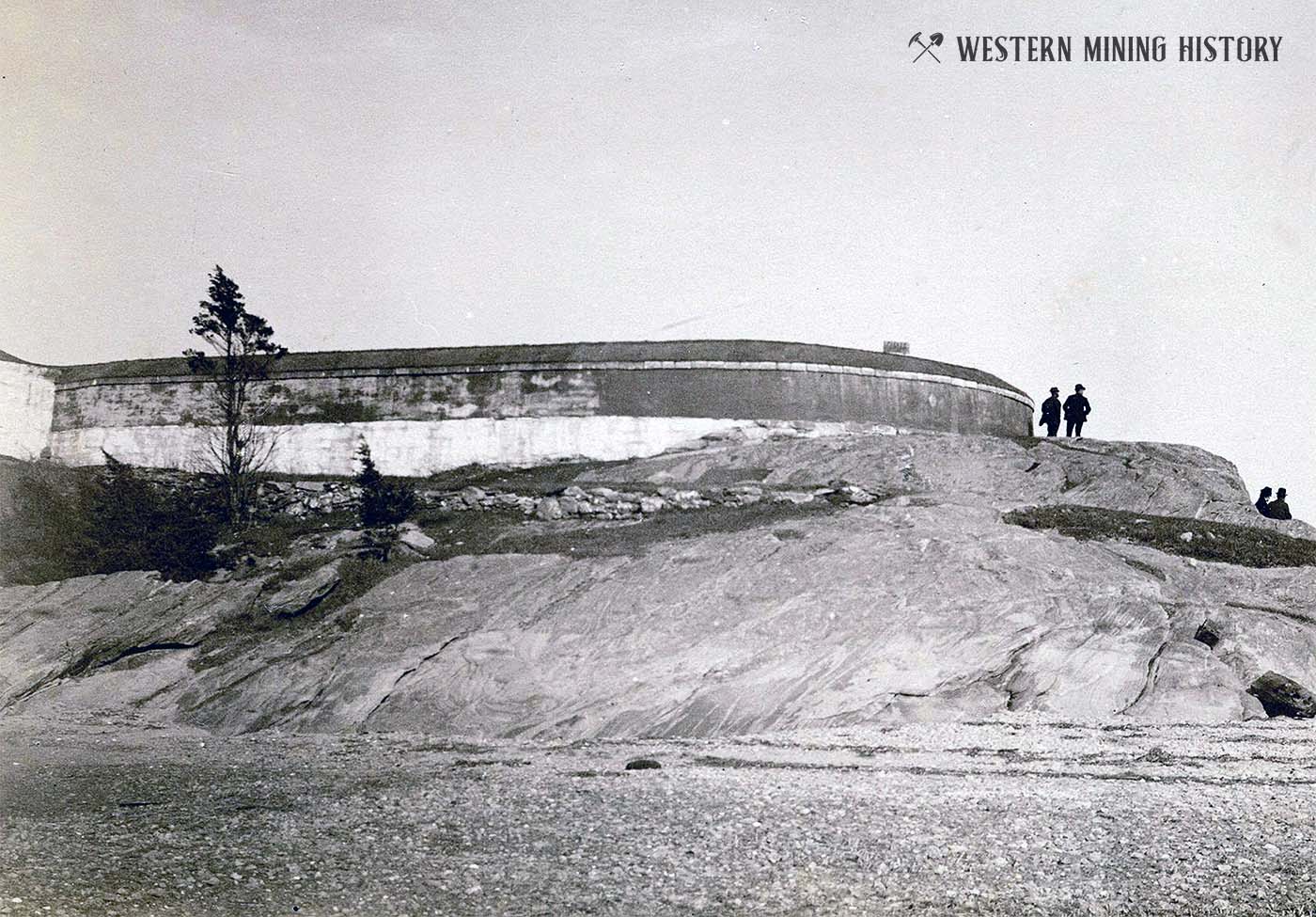 White Mountain Water Company reservoir ca. 1880s