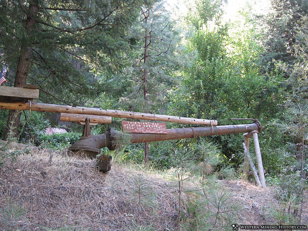 Hydraulic Monitor used at Canon City mines