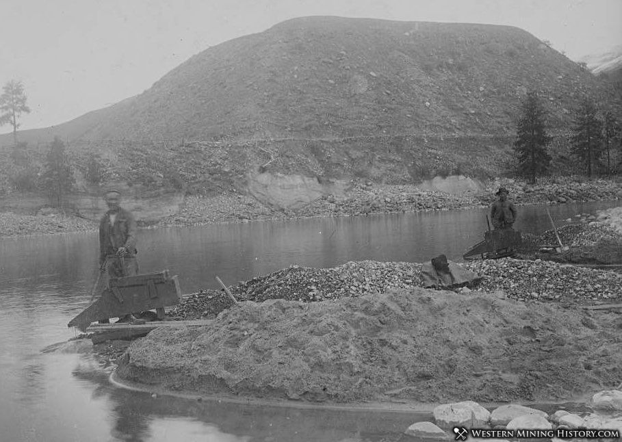 Chinese miners on Slate Creek near Florence, Idaho