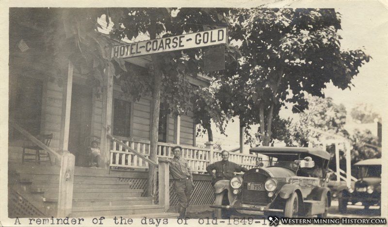 Coarsegold Hotel 1919