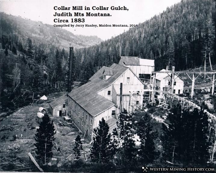 Collar Mill in the Judith Mountains near Maiden, Montana