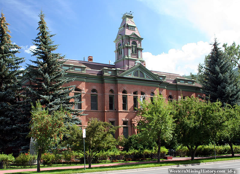 The Historic Pitkin County Courthouse was built in 1890