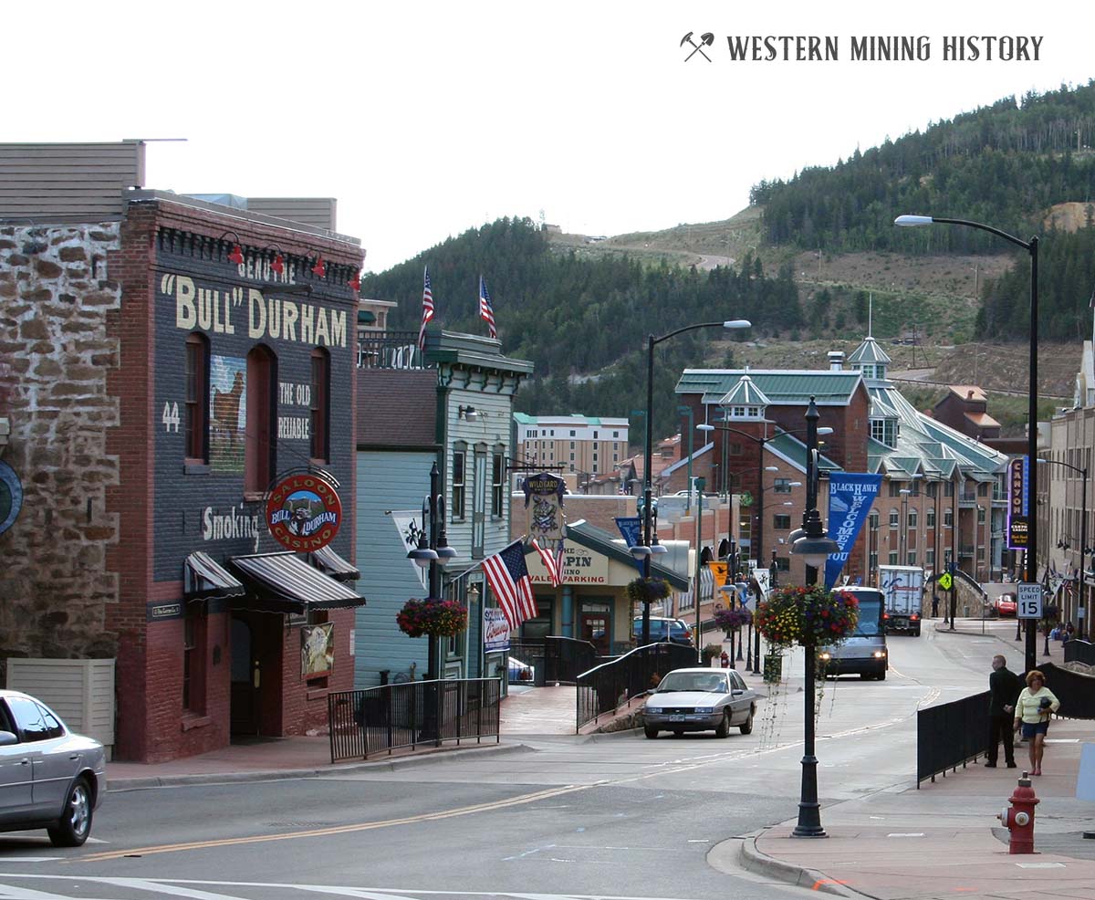 Black Hawk Colorado Western Mining History