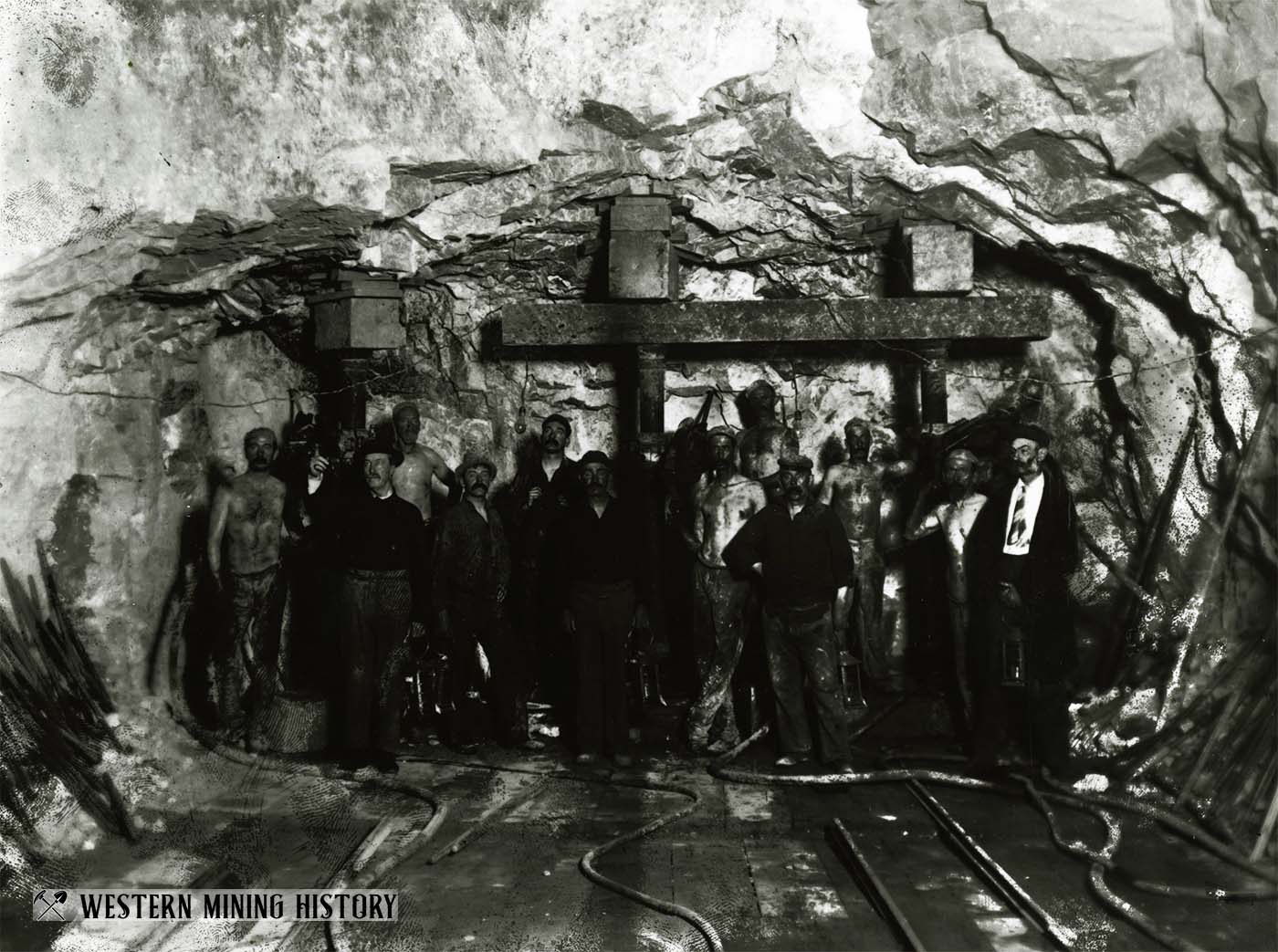 Miners of the Comstock Lode ca. 1870s