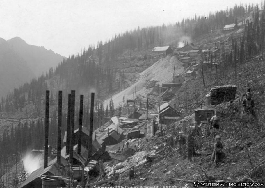 Amethyst and Chance mines at Creede, Colorado