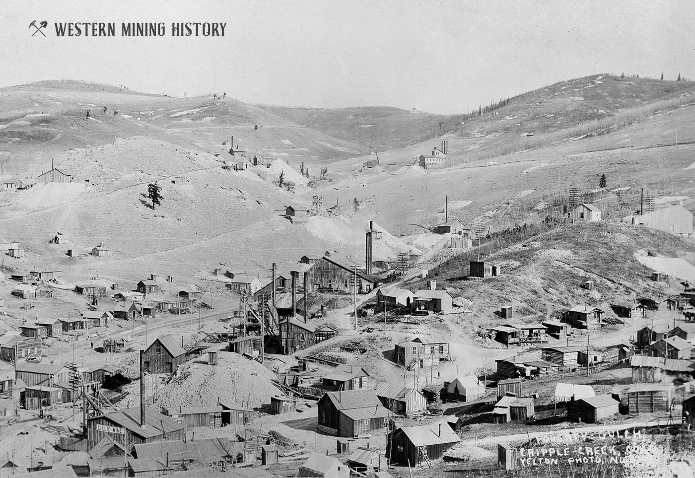 Downtown Cripple Creek, CO  Historic mining town that is still