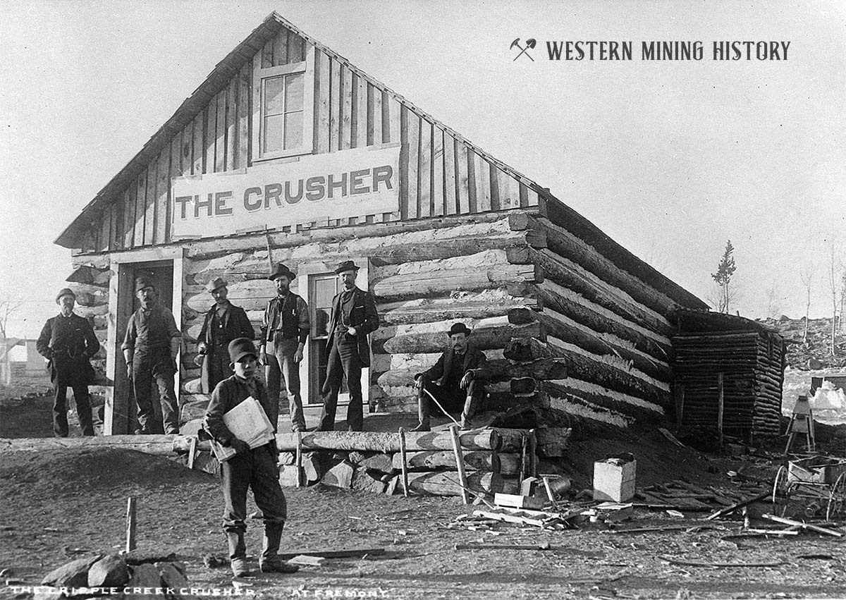 Cripple Creek Crusher newspaper ca. 1892