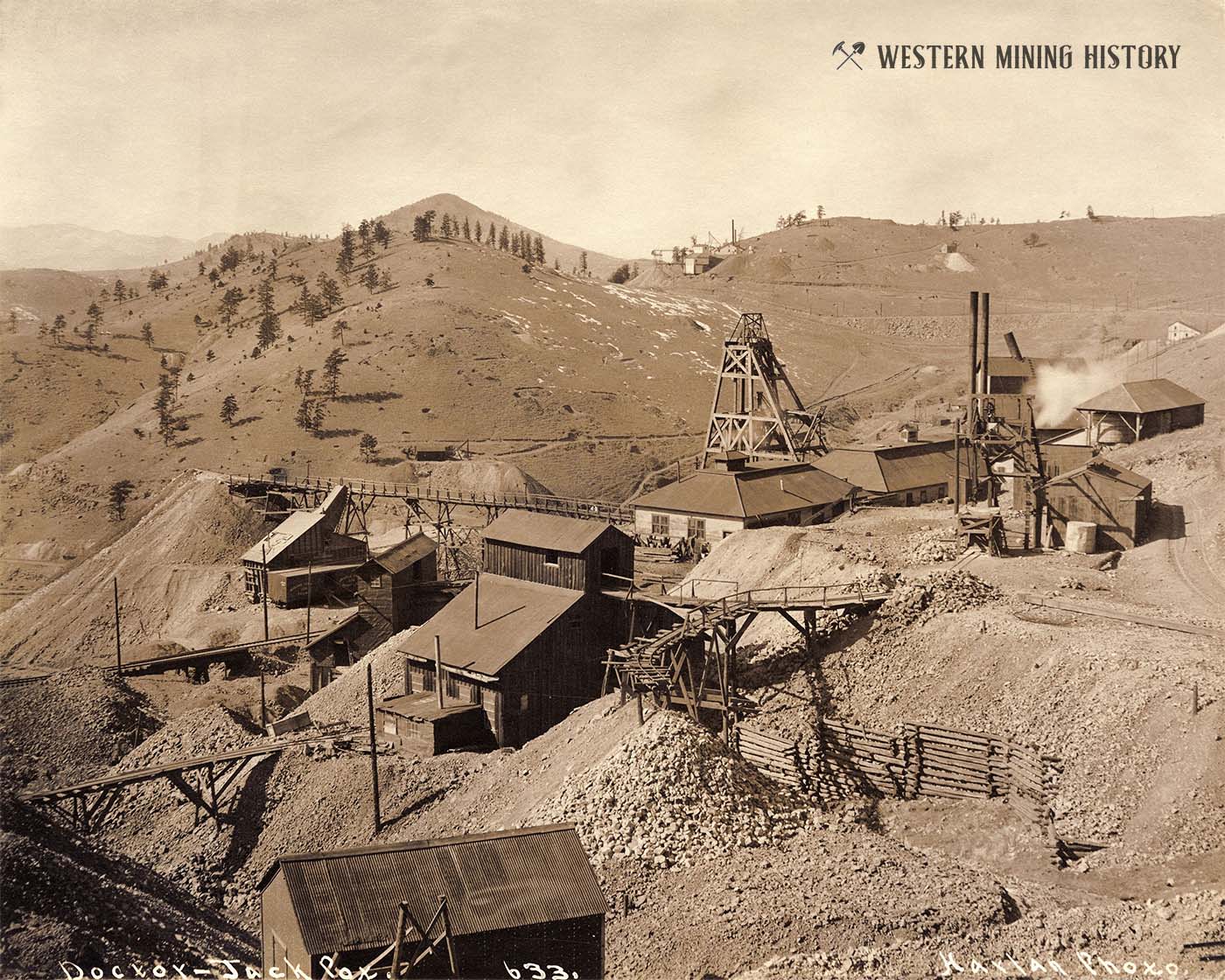 Doctor-Jackpot Mine Cripple Creek District ca. 1904