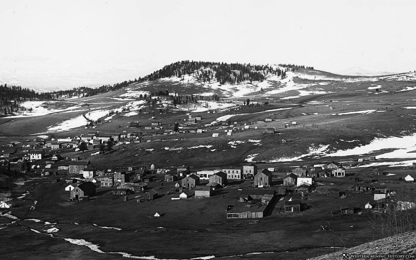 Early view of Fremont - soon to become Cripple Creek, Colorado