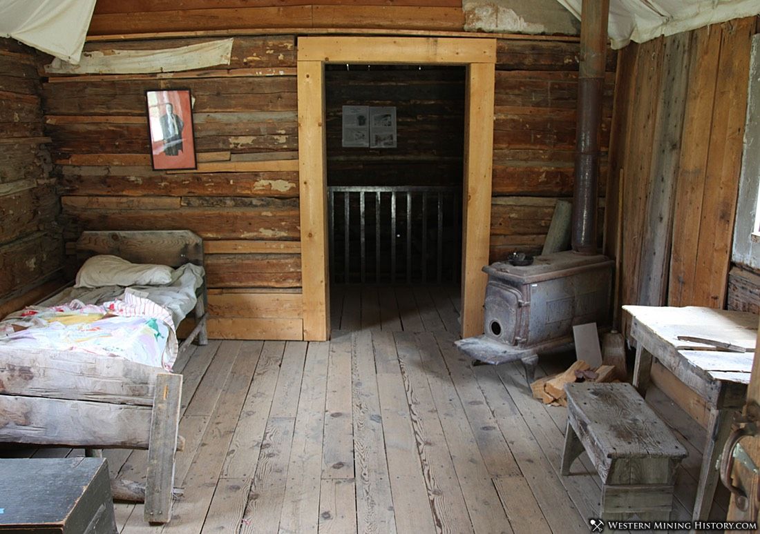 Miner's Cabin Interior - Custer, Idaho