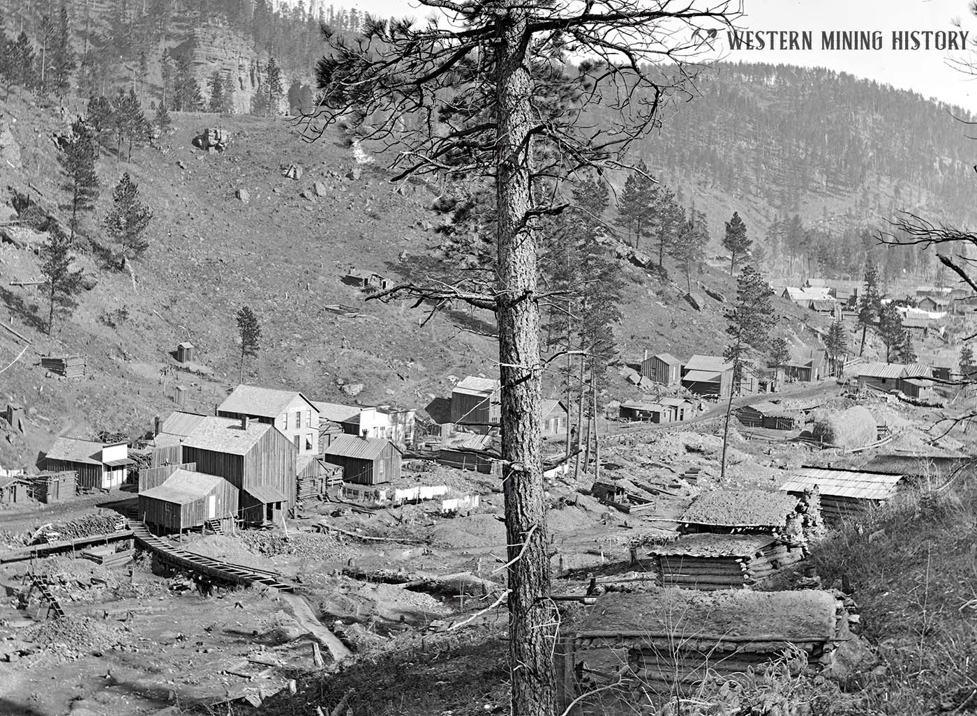 China Town at Deadwood, Dakota Territory 1877