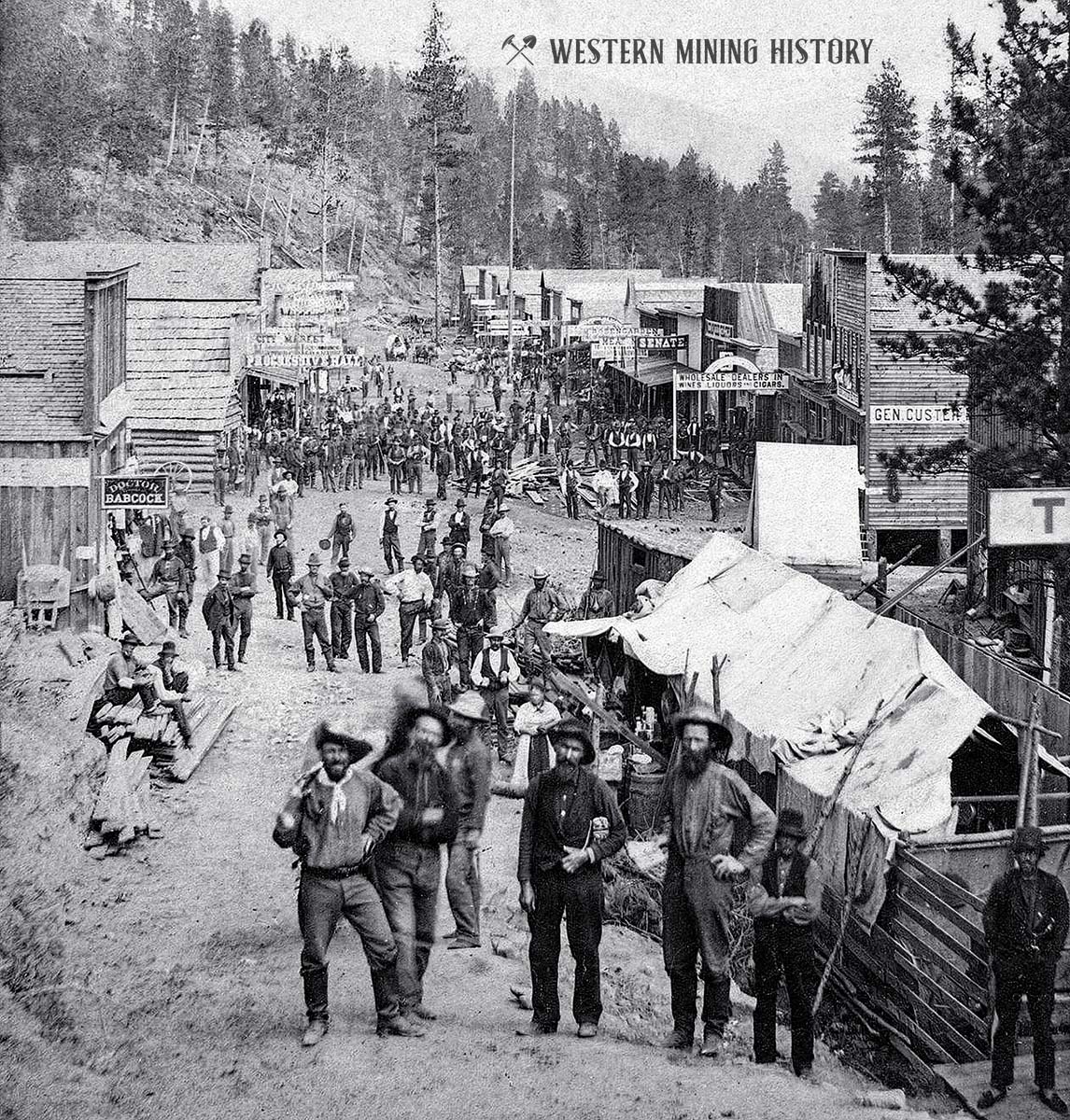 Main Street Deadwood, Dakota Territory 1876