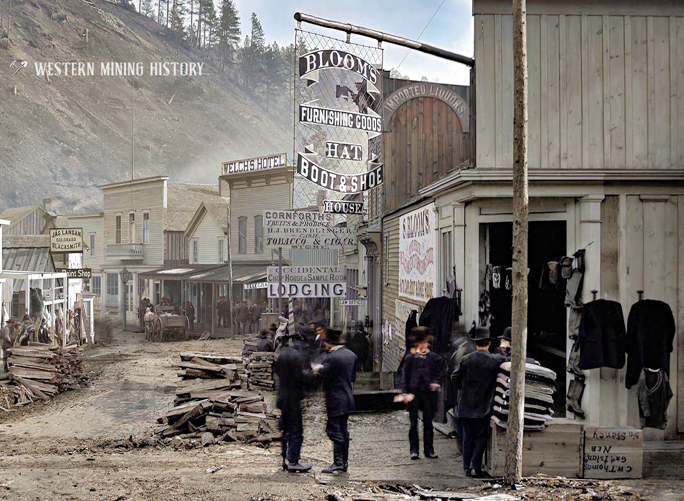 Wall Street - Deadwood, Dakota Territory 1877