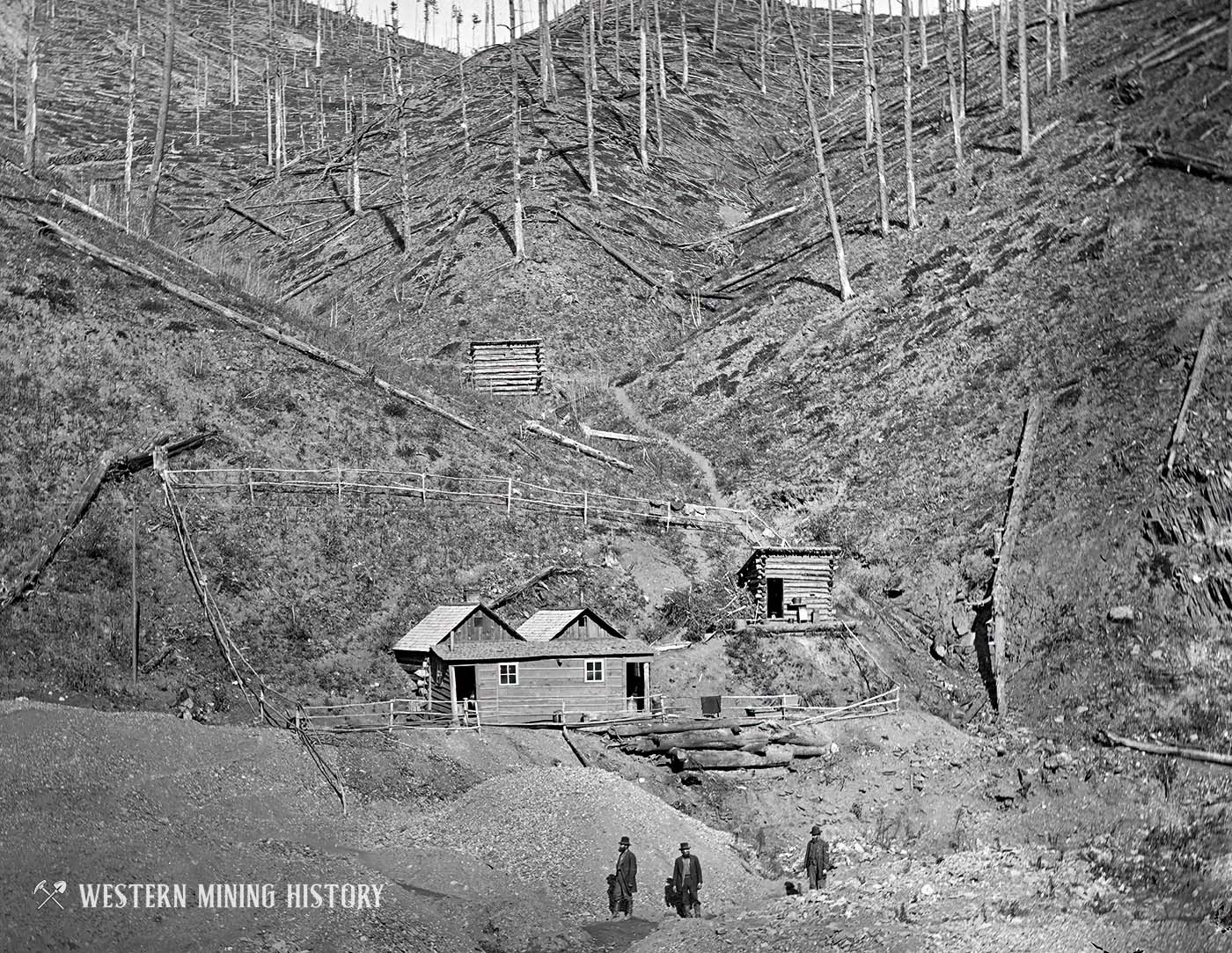 Wheeler placer mine - Black Hills Dakota Territory 1877