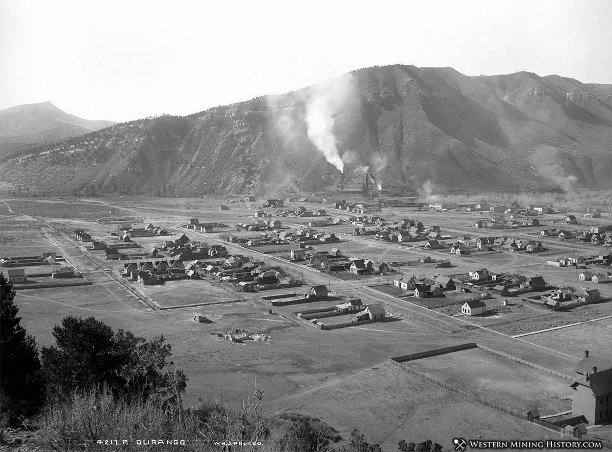 View of Durango, Colorado ca. 1890