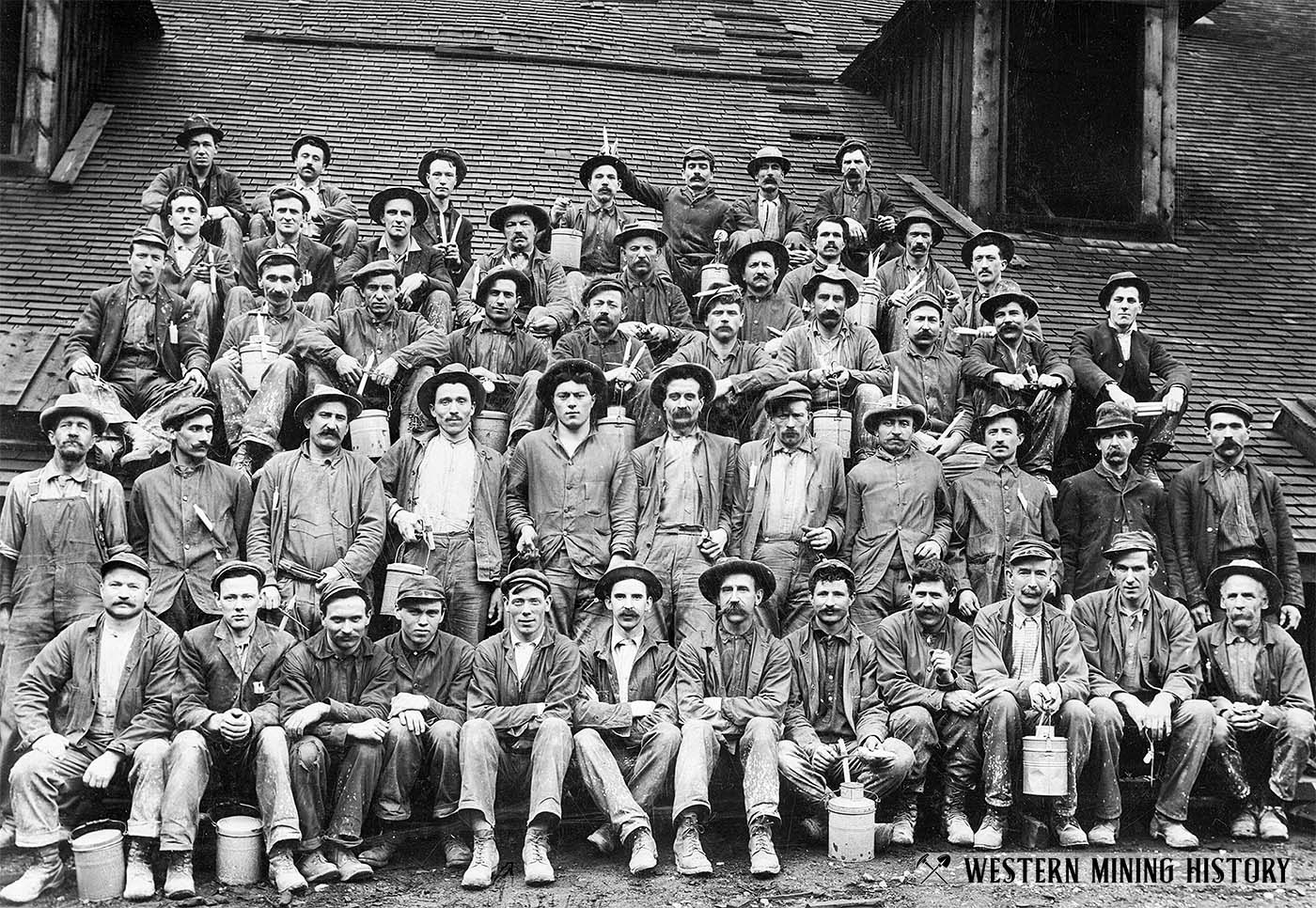 Miners at Elkhorn, Montana 1911