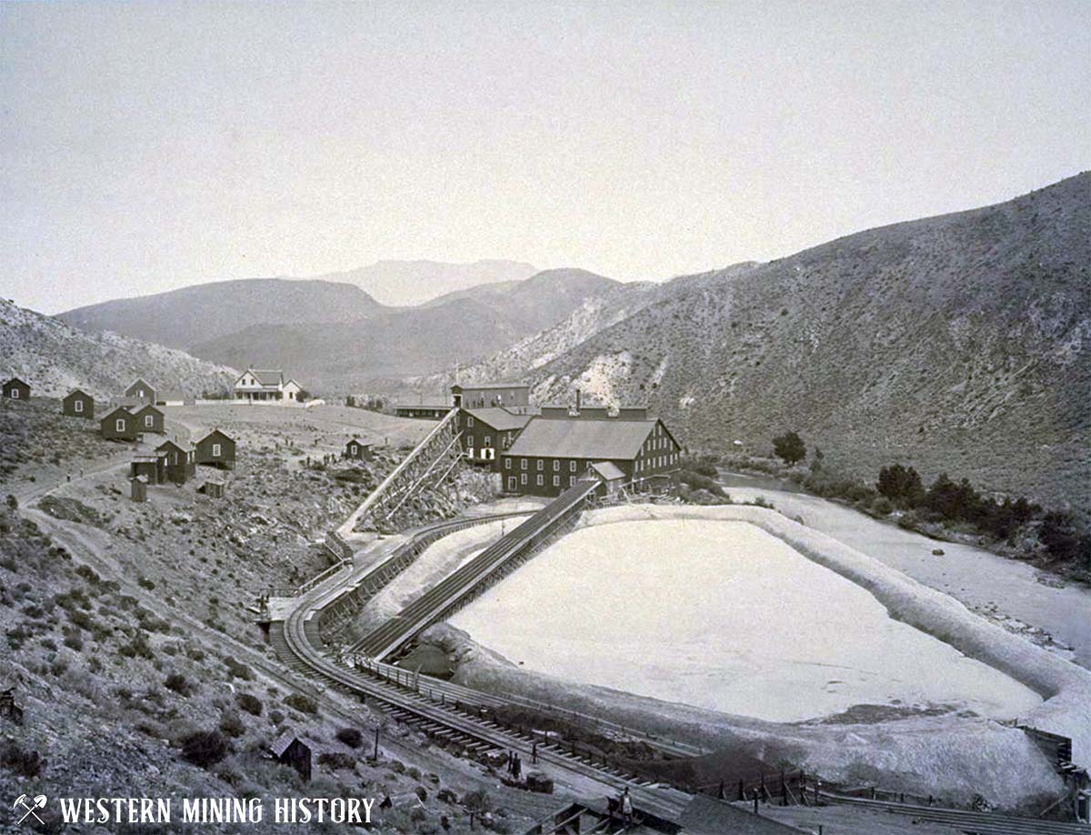 Eureka Mill on the Carson River ca. 1876